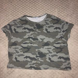 Zara Camo Shirt
